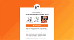 Desktop Screenshot of bundysgarage.com